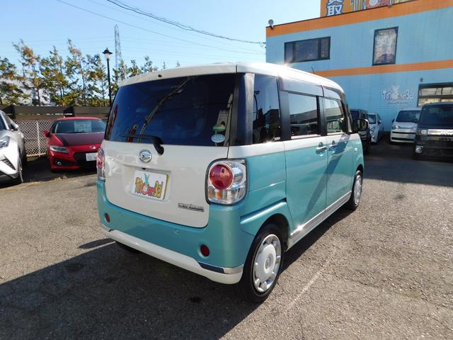 ムーヴキャンバス Ｇメイクアップ　ＳＡＩＩ　純正ＳＤナビ　ＣＤ　ＤＶＤ　Ｂｌｕｅｔｏｏｔｈ　フルセグ　バックモニター　３６０度カメラ　両側パワースライドドア　ＬＥＤヘッドライト　ＥＴＣ　ドライブレコーダー　シートヒーター　スマートキー（8枚目）