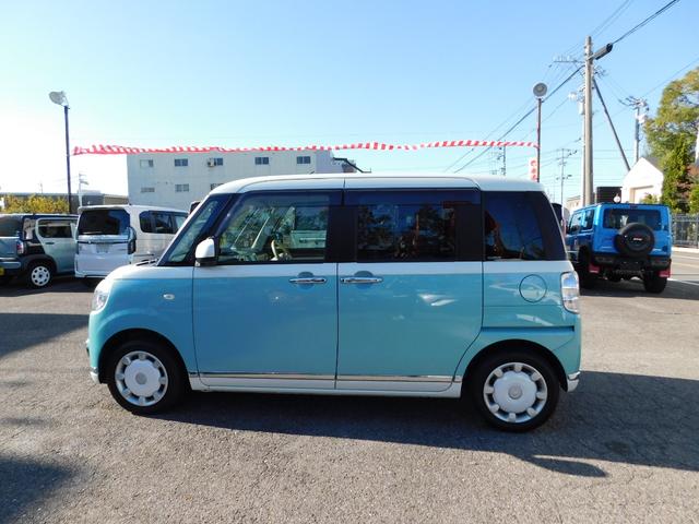 ムーヴキャンバス Ｇメイクアップ　ＳＡＩＩ　純正ＳＤナビ　ＣＤ　ＤＶＤ　Ｂｌｕｅｔｏｏｔｈ　フルセグ　バックモニター　３６０度カメラ　両側パワースライドドア　ＬＥＤヘッドライト　ＥＴＣ　ドライブレコーダー　シートヒーター　スマートキー（11枚目）