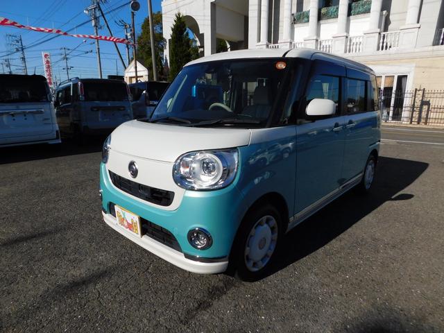 ムーヴキャンバス Ｇメイクアップ　ＳＡＩＩ　純正ＳＤナビ　ＣＤ　ＤＶＤ　Ｂｌｕｅｔｏｏｔｈ　フルセグ　バックモニター　３６０度カメラ　両側パワースライドドア　ＬＥＤヘッドライト　ＥＴＣ　ドライブレコーダー　シートヒーター　スマートキー（12枚目）