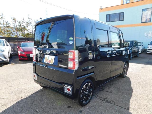 ウェイク GターボリミテッドSAIII 純正SDナビ CD DVD TV Bluetooth バックモニター ETC 両側パワースライドドア オートハイビーム LEDヘッドライト LEDフォグランプ スマートキー プッシュスタート(8枚目)