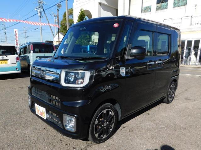 ウェイク GターボリミテッドSAIII 純正SDナビ CD DVD TV Bluetooth バックモニター ETC 両側パワースライドドア オートハイビーム LEDヘッドライト LEDフォグランプ スマートキー プッシュスタート(12枚目)