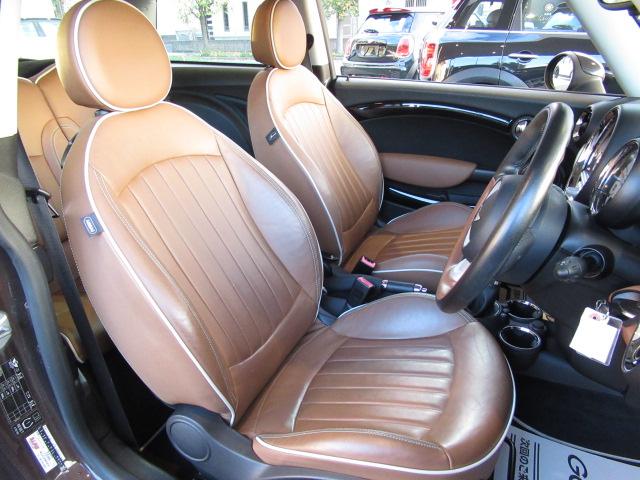 50 メイフェア 限定車 本革ブラウンシート シートヒーター CD ETC車載器 AUX端子 ホワイト17inアルミ アディショナルヘッド オートエアコン プッシュスタート(11枚目)