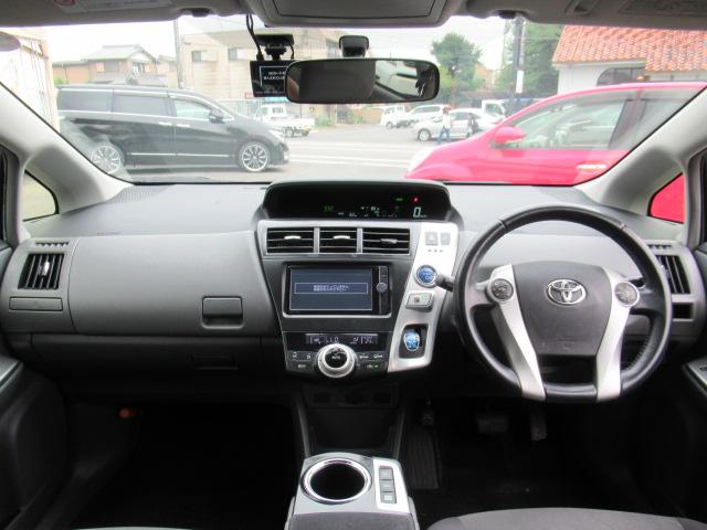 プリウスアルファ Sツーリングセレクション HID/純正SDナビ/Bluetooth対応ナビ/フルセグ/ドライブレコーダー/CD/DVD/バックカメラ/ETC/ヘッドライトウォッシャー(16枚目)