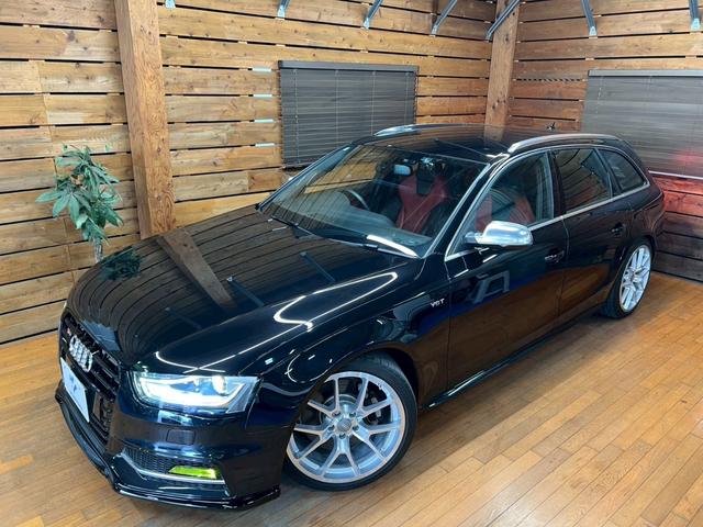 Ｓ４アバント ベースグレード　後期　ＬＥＤヘッド　バング＆オルフセン　天張り張替済　車高調　外マフラー　Ｆリップ　１９ＡＷ　スマートキー　ナビＴＶ　赤黒革シート　パワーバックドア　Ｂカメラ　クルコン　前後ドラレコ　シートヒーター（11枚目）