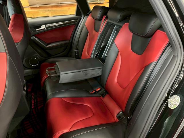 Ｓ４アバント ベースグレード　後期　ＬＥＤヘッド　バング＆オルフセン　天張り張替済　車高調　外マフラー　Ｆリップ　１９ＡＷ　スマートキー　ナビＴＶ　赤黒革シート　パワーバックドア　Ｂカメラ　クルコン　前後ドラレコ　シートヒーター（49枚目）