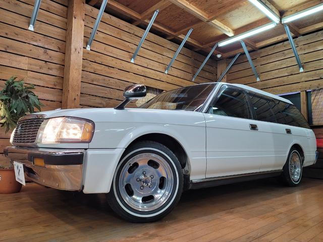 クラウンバン ＳＤＸ　ローダウン　ホワイトリボン　２ＤＩＮナビ　フルセグ　ＤＶＤ　Ｂｌｕｅｔｏｏｔｈ　ＥＴＣ　Ｂカメラ　集中ドアロック　キーレス　ブルーフィルム　タイベルウォポン交換済　ＮｏｘＰＭ適合（12枚目）