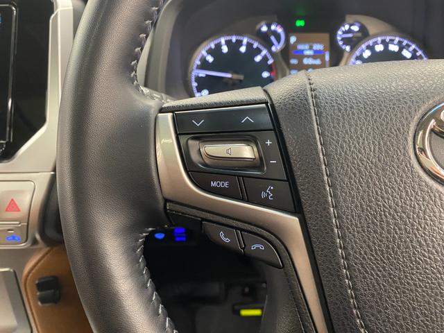 ランドクルーザープラド TX Lパッケージ 70thアニバーサリーLMD 特別仕様車 サンルーフ/ブラウン革S/ACC/衝突軽減B/ナビ/フルセグTV/Bカメラ/車線逸脱警告/シートH・C/Pシート/LEDヘッドライト/Bluetoothオーディオ/ハンズフリー通話/クリアランスソナー(21枚目)