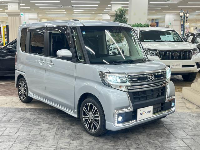 タント カスタムＲＳ　トップエディションリミテッドＳＡＩＩＩ　特別仕様車／禁煙車／衝突軽減Ｂ／ハーフ革Ｓ／ナビ／フルセグＴＶ／Ｂ＆３６０度カメラ／シートＨ／ＬＥＤライト／両側電動スライドドア／Ｂｌｕｅｔｏｏｔｈ／ハンズフリー通話／クリアランスソナー／１年保証（50枚目）