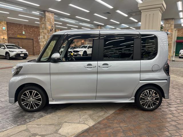 タント カスタムＲＳ　トップエディションリミテッドＳＡＩＩＩ　特別仕様車／禁煙車／衝突軽減Ｂ／ハーフ革Ｓ／ナビ／フルセグＴＶ／Ｂ＆３６０度カメラ／シートＨ／ＬＥＤライト／両側電動スライドドア／Ｂｌｕｅｔｏｏｔｈ／ハンズフリー通話／クリアランスソナー／１年保証（54枚目）