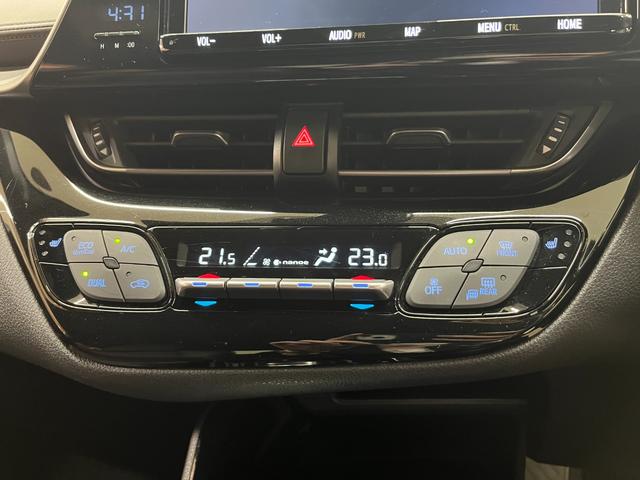 C-HR G 禁煙車/ACC/衝突軽減B/ハーフ革S/ナビ/フルセグTV/バックカメラ/車線逸脱警告/シートH/LEDヘッドライト/Bluetoothオーディオ/ハンズフリー通話/クリアランスソナー/1年保証(34枚目)