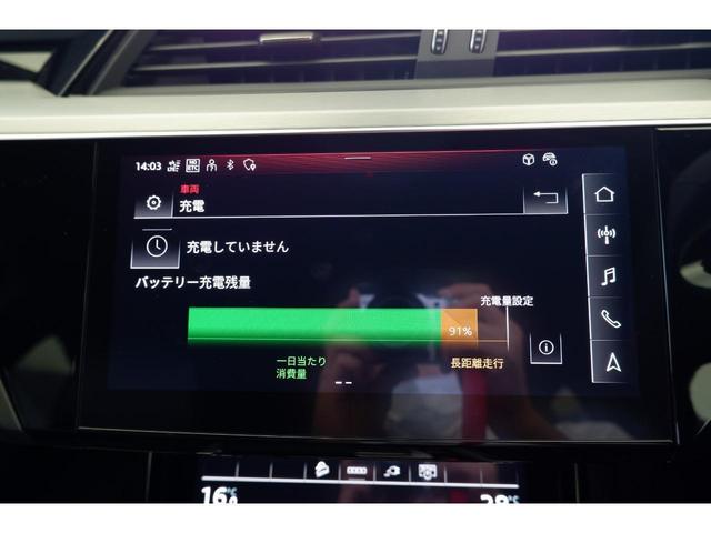 ｅ－トロンスポーツバック ５５クワトロ　Ｓライン　ワンオーナー　ブラックＡｕｄｉｒｉｎｇｓ＆ブラックスタイリングＰＫＧ　サイレンスＰＫＧ　バーチャルエクステリアミラー　２１ＡＷ　ブラックグラスコントロールパネル　全周囲カメラ　ＴＶチューナー　ＥＶ車（25枚目）