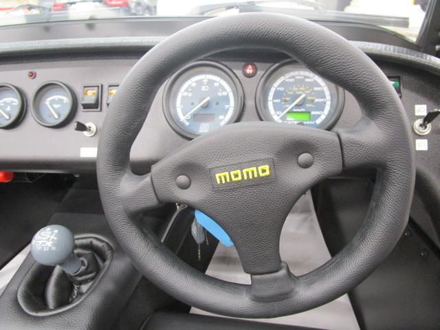 ケータハムその他 セブン３４０　Ｓ　新車／禁煙車／ブラックレザーシート／フルウインドスクリーン・ソフトトップ・ドア／ヒーター／ブラックパック／バッテリーマスターカットＯＦＦスイッチ（12枚目）