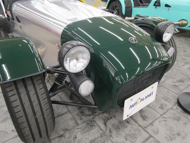 ケータハムその他 セブン３４０　Ｓ　新車／禁煙車／ブラックレザーシート／フルウインドスクリーン・ソフトトップ・ドア／ヒーター／ブラックパック／バッテリーマスターカットＯＦＦスイッチ（21枚目）