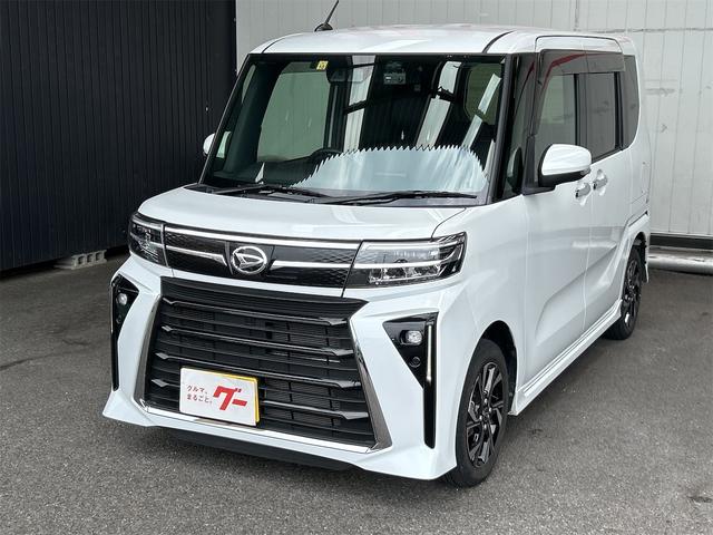 タント カスタムＸ　ドライブレコーダー　ＥＴＣ　バックカメラ　両側電動スライドドア　ナビ　ＴＶ　クリアランスソナー　衝突被害軽減システム　オートライト　ＬＥＤヘッドランプ　スマートキー　アイドリングストップ（2枚目）