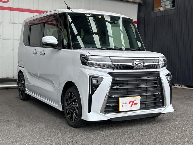 タント カスタムＸ　ドライブレコーダー　ＥＴＣ　バックカメラ　両側電動スライドドア　ナビ　ＴＶ　クリアランスソナー　衝突被害軽減システム　オートライト　ＬＥＤヘッドランプ　スマートキー　アイドリングストップ（4枚目）