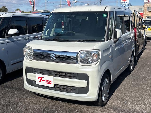 スペーシア ハイブリッドX ドライブレコーダー ETC バックカメラ 両側電動スライドドア ナビ TV クリアランスソナー レーンアシスト 衝突被害軽減システム オートライト スマートキー アイドリングストップ 電動格納ミラー(2枚目)