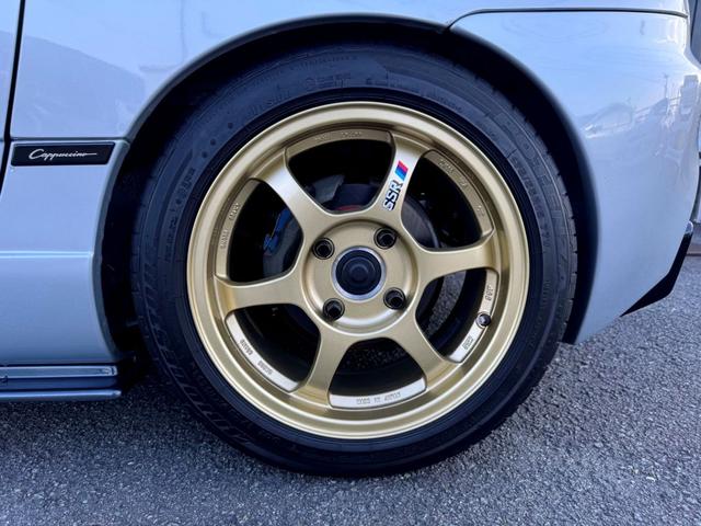 カプチーノ ベースグレード BARIKIデモカー コンプリート車両 BRKエアロバンパー BRK-01車高調 BRK調整式Fアーム BRKブレーキキット SSR15インチ7Jアルミ 専門店整備済み 室内展示車(18枚目)