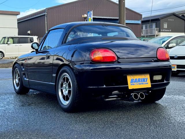 カプチーノ 　リミテッド　パワステ　ＢＲＫ－０１車高調　ＨＡＹＡＳＨＩレーシングアルミ　Ｊｗｏｒｋｓ風神マフラー　軽量フライホイール　ＯＬ車両　専門店整備済み　室内展示車（12枚目）