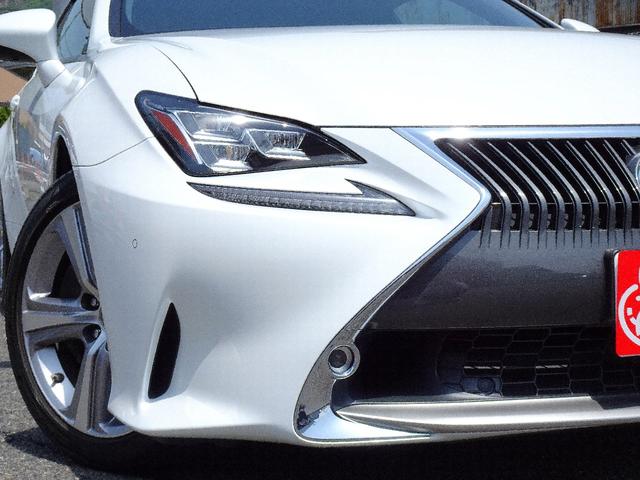 RC300h バージョンL 禁煙車 プリクラッシュセーフティー 車線逸脱警報 ブラインドスポットモニタリングシステム クリアランスソナー クルーズコントロール パドルシフト ステアリングスイッチ フルセグTV バックカメラ(12枚目)