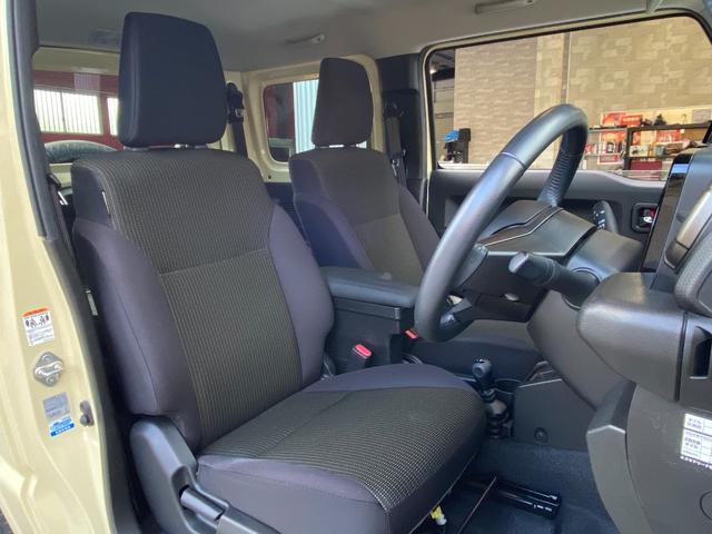 ジムニー XC セーフティサポート オートマ 4WD LEDヘッドライト クルーズコントロール 革巻きステアリング ステアリングスイッチ スマートキー プッシュスタート パナソニック8インチナビ バックカメラ(39枚目)