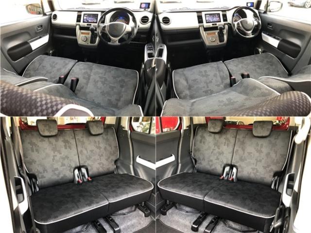 ハスラー Ｘ　禁煙車　デュアルカメラブレーキサポート　ローダウン　メモリーナビ　Ｂｌｕｅｔｏｏｔ　フルセグＴＶ　バックカメラ　シートヒーター　ＥＴＣ　ドラレコ　ウッドコンビハンドル　スマートキー×２　ＨＩＤヘッド（6枚目）