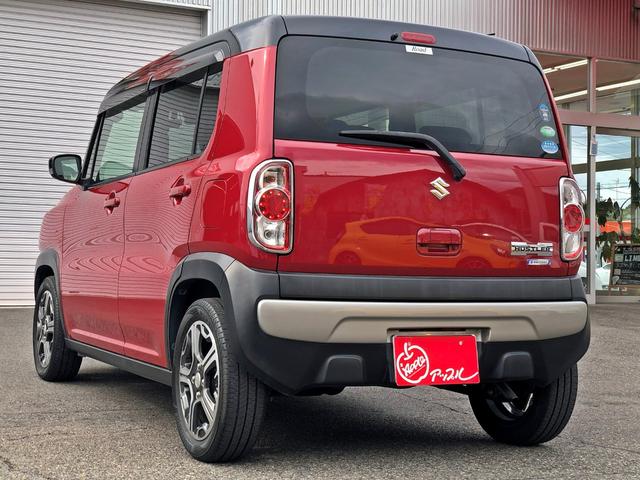 ハスラー Ｘ　禁煙車　デュアルカメラブレーキサポート　ローダウン　メモリーナビ　Ｂｌｕｅｔｏｏｔ　フルセグＴＶ　バックカメラ　シートヒーター　ＥＴＣ　ドラレコ　ウッドコンビハンドル　スマートキー×２　ＨＩＤヘッド（8枚目）