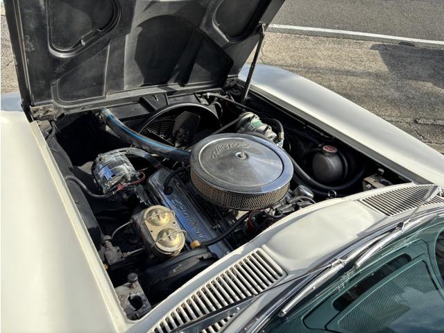 シボレーコルベット コンバーチブル ロードスター ハードトップ付3AT換装327V8エンジンTH350 3速オートマチックトランスミッション オリジナルインテリア ビンテージエアコンディショナー追加フロントC3コルベットディスクブレーキ(71枚目)