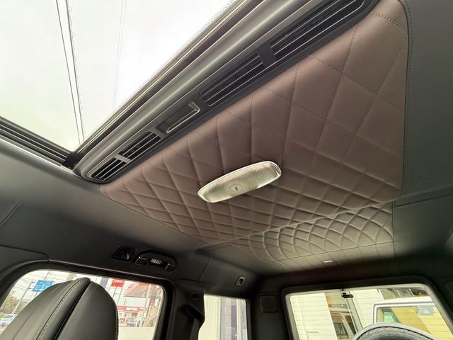 Gクラス G63 ブラックアクセントエディション 200台限定リミテッドED MANUFAKTURフルレザー オープンポアブラックアッシュウッドインテリアトリム SR MANUFAKTURプログラムプラス MANUFAKTURインテリアプラス(12枚目)