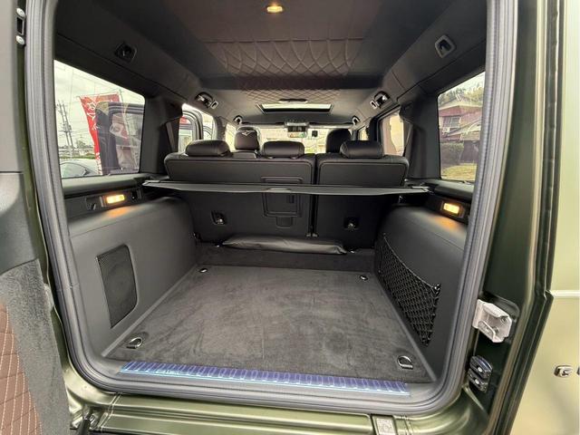 Gクラス G63 ブラックアクセントエディション 200台限定リミテッドED MANUFAKTURフルレザー オープンポアブラックアッシュウッドインテリアトリム SR MANUFAKTURプログラムプラス MANUFAKTURインテリアプラス(21枚目)