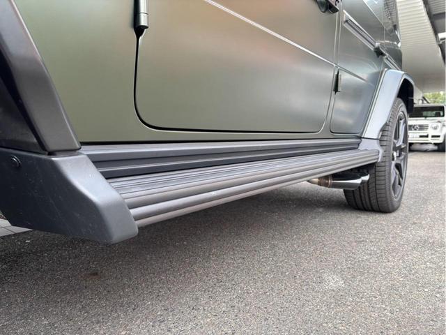 Gクラス G63 ブラックアクセントエディション 200台限定リミテッドED MANUFAKTURフルレザー オープンポアブラックアッシュウッドインテリアトリム SR MANUFAKTURプログラムプラス MANUFAKTURインテリアプラス(66枚目)