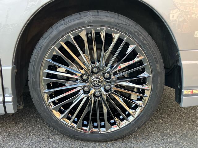 グランエース Ｇ　８人乗　ベージュインテリア　ＷＡＬＤ２０ＡＷタイヤ新品ナビＴＶ　ローダウン　純正サス有　全方位カメラ　デジタルインナーミラー　リアモニター　ＥＴＣ２．０　革シート　両側電動スライドドア（43枚目）