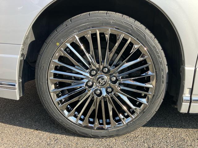 グランエース Ｇ　８人乗　ベージュインテリア　ＷＡＬＤ２０ＡＷタイヤ新品ナビＴＶ　ローダウン　純正サス有　全方位カメラ　デジタルインナーミラー　リアモニター　ＥＴＣ２．０　革シート　両側電動スライドドア（45枚目）