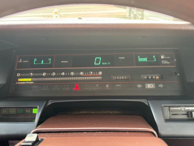 クラウン ロイヤルサルーン　ツインカム３０００　サンルーフ　電動チルト　ローダウン　ワンオフマフラー　当時物フロントスポイラー　ナビ　ＥＴＣ　１５フォルテクスインペリアルワイヤーホイール（37枚目）