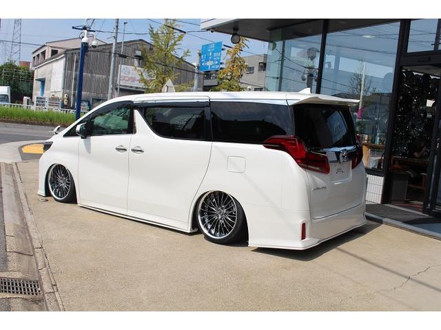 2.5S ACCエアサス公認付き3年 フォルテフルエアロ ナチュラルアーム WORKシュバート20インチ ディスプレイオーディオ バックカメラ(8枚目)