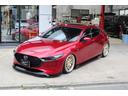 ＭＡＺＤＡ３ファストバック Ｘ　Ｌパッケージ　ブリッツフルエアロ　ブリッツ車高調　レオンハルト１９（3枚目）