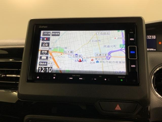 N-BOXカスタム L 2年保証 フルセグナビ Rカメラ CD DVD Bluetooth ETC車載器 フロアカーペット LEDライト 両側電動スライドドア ドアバイザー(6枚目)