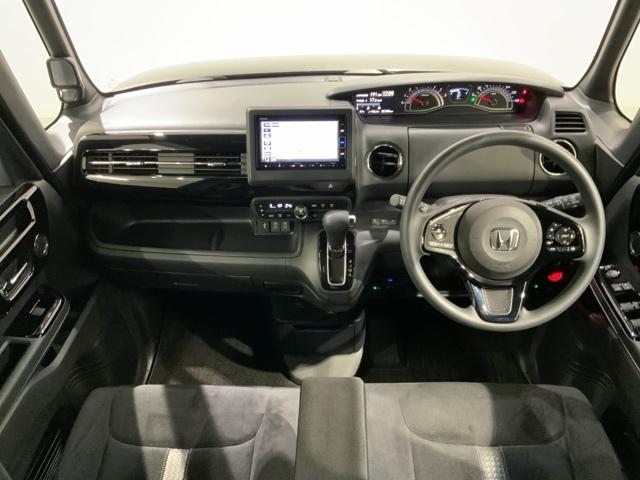 N-BOXカスタム L 2年保証 フルセグナビ Rカメラ CD DVD Bluetooth ETC車載器 フロアカーペット LEDライト 両側電動スライドドア ドアバイザー(9枚目)