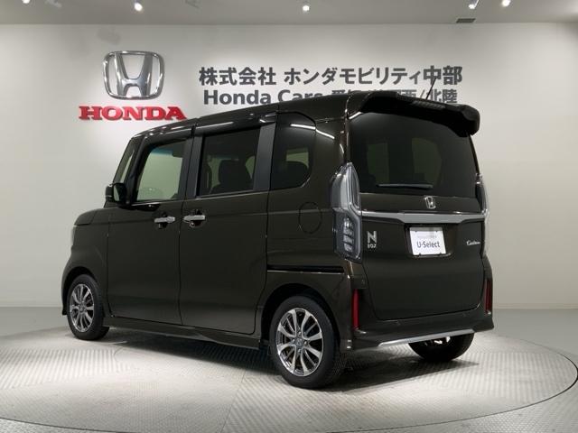 N-BOXカスタム L 2年保証 フルセグナビ Rカメラ CD DVD Bluetooth ETC車載器 フロアカーペット LEDライト 両側電動スライドドア ドアバイザー(48枚目)