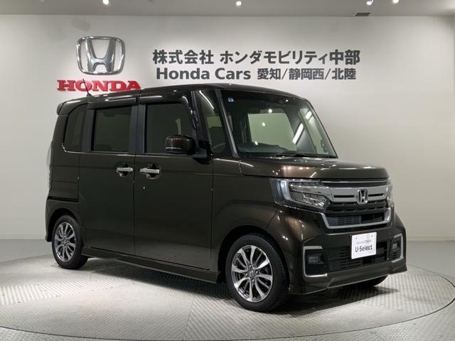 N-BOXカスタム L 2年保証 フルセグナビ Rカメラ CD DVD Bluetooth ETC車載器 フロアカーペット LEDライト 両側電動スライドドア ドアバイザー(52枚目)