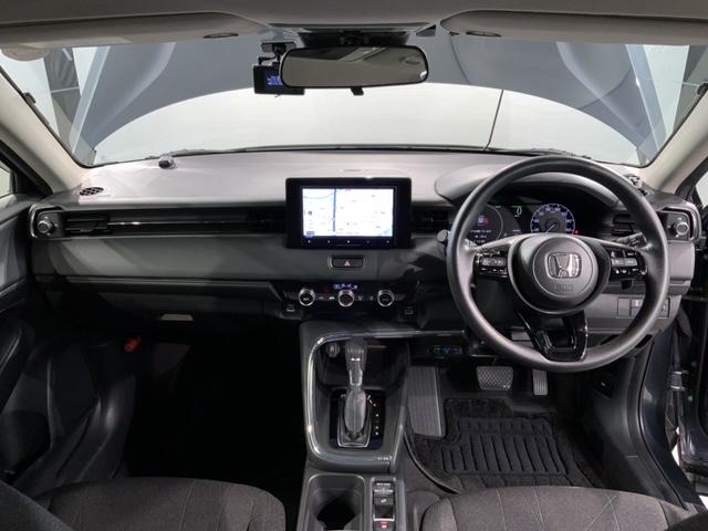 ヴェゼル e:HEVX 1年保証 禁煙1オーナー ナビ CD DVD Bluetooth Rカメラ ETC車載器 ドアバイザー フロアマット LEDライト 前後ドラレコ サイドカーテンエアバッグ 16インチアルミ(9枚目)