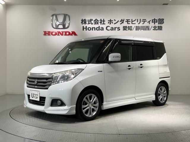 ソリオ ハイブリッドＭＺ　１年保証　ワンオ－ナ－　ナビ　Ｒカメラ　マルチビュ－　ＢＴオ－ディオ　ＤＶＤ　ＥＴＣ　ＨＩＤ　両側電動ドア　ＶＳＡ　シ－トヒ－タ－　クルコン　アルミ　スマ－トキ－　盗難防止装置　整備記録簿　ＡＡＣ（46枚目）