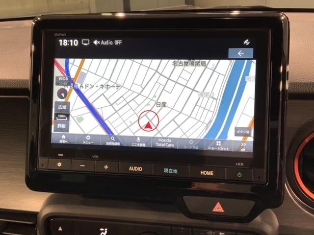 N-ONE RS 当社試乗車 新車保証継承 禁煙 6速MT車 8インチナビVXM-245ZFEi フルセグTV Bluetooth Rカメラ ETC車載器 フロアカーペット LEDライト スマートキー(6枚目)