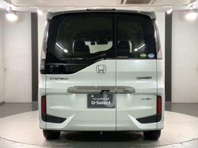 ステップワゴンスパーダ e:HEVスパーダGホンダセンシング 1年保証 禁煙 1オーナー わくわくゲート フルセグナビ Rカメラ ドラレコ CD録音 DVD Bluetooth ドアバイザー フロアカーペット ETC車載器 LEDライト 16インチアルミ(48枚目)