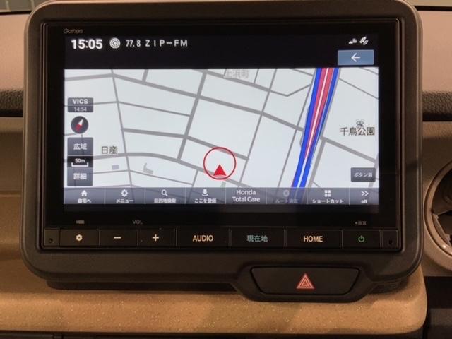 N-BOX ベースグレード 当社試乗車 新車保証継承 禁煙 8インチナビVXM-245ZFEi Rカメラ Bluetooth フルセグTV ETC車載器 フロアカーペット LEDライト サイドカーテンエアバッグ(6枚目)