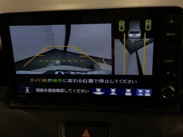 ヴェゼル e:HEVZ 2年保証 禁煙 1オーナー 9インチナビVXU-225VFi Rカメラ CD録音 DVD Bluetooth 用品グリル ブラインドスポットインフォメーション パワーテールゲート ドアバイザー マット(7枚目)