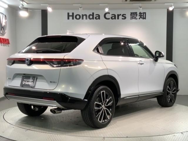 ヴェゼル e:HEVZ 2年保証 禁煙 1オーナー 9インチナビVXU-225VFi Rカメラ CD録音 DVD Bluetooth 用品グリル ブラインドスポットインフォメーション パワーテールゲート ドアバイザー マット(50枚目)