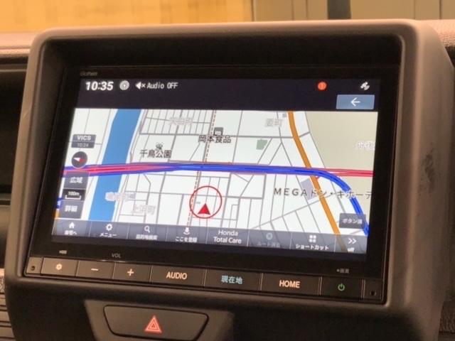 Ｎ－ＶＡＮ Ｌ　Ｈ　ＳＥＮＳＩＮＧ　新車保証　試乗車　ワンオ－ナ－　ナビＶＸＭ－２４５ＺＦＥｉ　ＴＶ　Ｒカメラ　ＢＴオ－ディオ　ＥＴＣ　ＶＳＡ　クルコン　キ－レス　スペアキ－　盗難防止装置　整備記録簿　Ｗエアバッグ（6枚目）