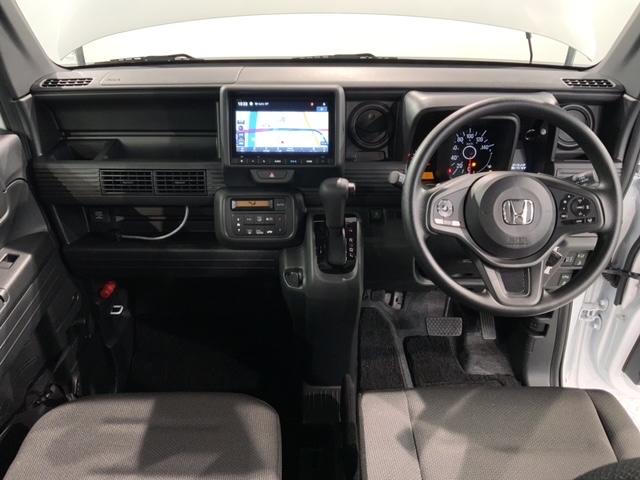 Ｎ－ＶＡＮ Ｌ　Ｈ　ＳＥＮＳＩＮＧ　新車保証　試乗車　ワンオ－ナ－　ナビＶＸＭ－２４５ＺＦＥｉ　ＴＶ　Ｒカメラ　ＢＴオ－ディオ　ＥＴＣ　ＶＳＡ　クルコン　キ－レス　スペアキ－　盗難防止装置　整備記録簿　Ｗエアバッグ（9枚目）