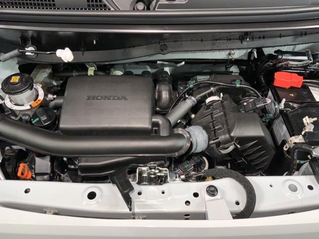 Ｎ－ＶＡＮ Ｌ　Ｈ　ＳＥＮＳＩＮＧ　新車保証　試乗車　ワンオ－ナ－　ナビＶＸＭ－２４５ＺＦＥｉ　ＴＶ　Ｒカメラ　ＢＴオ－ディオ　ＥＴＣ　ＶＳＡ　クルコン　キ－レス　スペアキ－　盗難防止装置　整備記録簿　Ｗエアバッグ（44枚目）