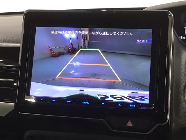 N-BOXカスタム L 2年保証 禁煙 ケンウッド8インチナビMDV-S809L 電子アパーキングブレーキ リアカメラ CD録音 DVD Bluetooth ETC車載器 ドラレコ LEDライト ドアバイザー フロアマット(7枚目)